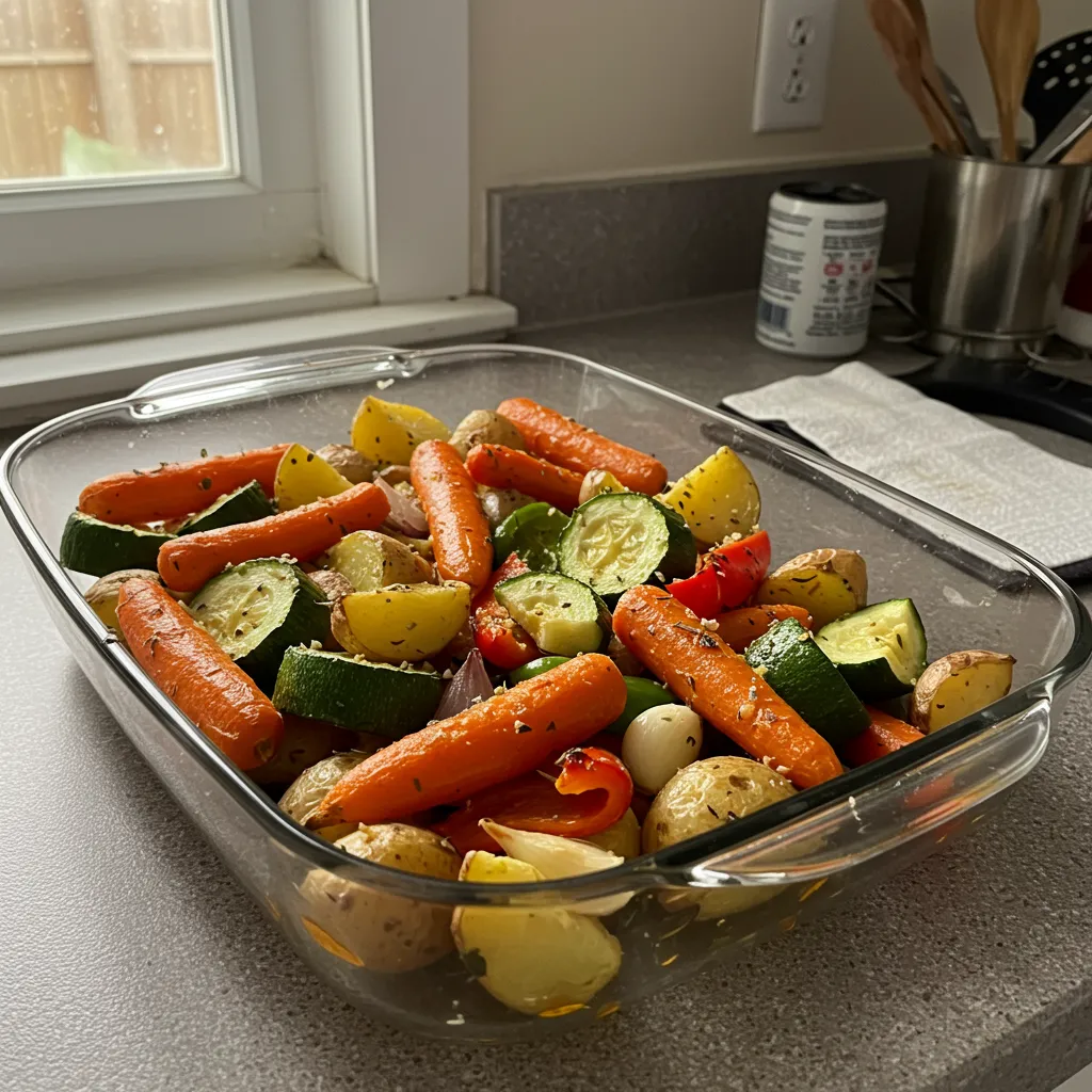 Perfect Garlic Herb Roasted Vegetables: Tonight's Ultimate Healthy Side Dish - tertiary view